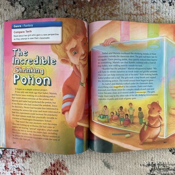 Wonders Grade 4 Literature Anthology children’s learning book - Picture 15 of 16